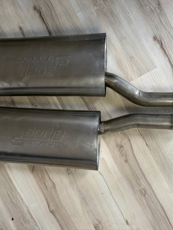 Borla S Type Dual Muffler Exhausts New Dodge Challenger main image 7